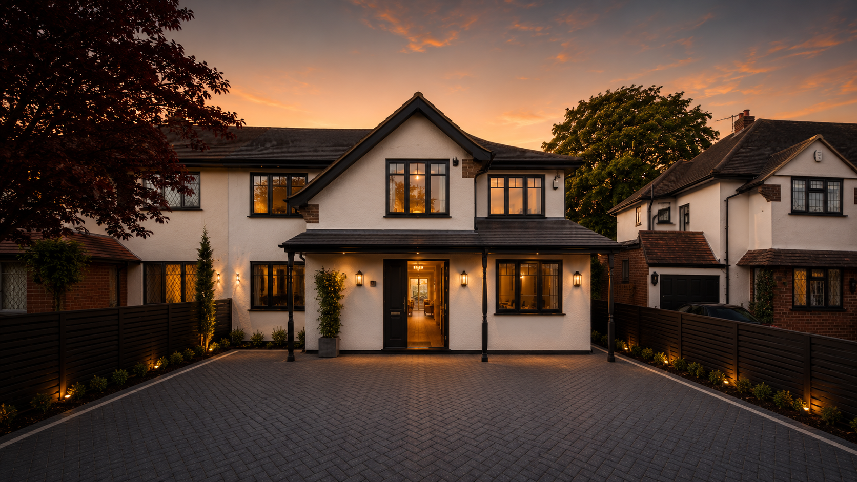 Completed residential transformation designed by MKPDesign