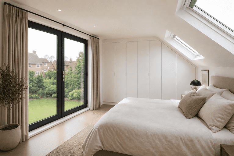 Bright and carefully designed loft conversion